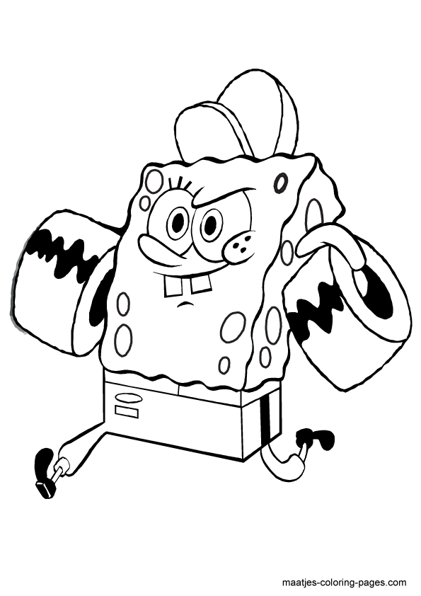 Sponge Bob kolorowanki